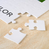 家族パーソナライズされた写真コラージュ大ユニークきい ジグソーパズル (側面)