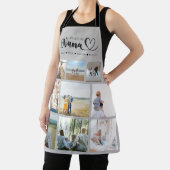 家族パーソナライズされた写真コラージュ愛するナナ エプロン (インサイチュ)