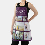 家族パーソナライズされた写真コラージュ愛するママ エプロン (インサイチュ)