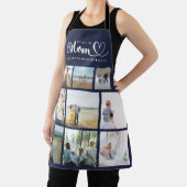 家族パーソナライズされた写真コラージュ愛するママ エプロン (インサイチュ)