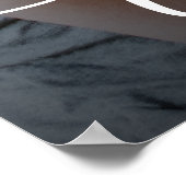 家族パーソナライズされた写真ラブスクリプト ポスター (角)