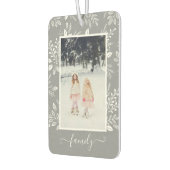 家族パーソナライズされた写真車 カーエアーフレッシュナー (左)