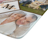 家族パーソナライズされた写真 カッティングボード (角)