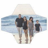 家族パーソナライズされた写真 サッカーボール (フラット)