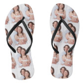 家族パーソナライズされた写真 ビーチサンダル (ソール)