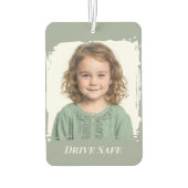 家族パーソナライズされた写真 – 両面 | カーエア カーエアーフレッシュナー (裏面)