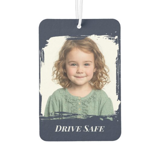 家族パーソナライズされた写真 – 両面 | 車 カーエアーフレッシュナー (裏面)