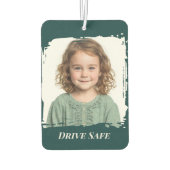 家族パーソナライズされた写真 – 両面 | 車 カーエアーフレッシュナー (裏面)