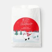 家族パーソナライズされた名のクリスマスのお気に入りバッグ フェイバーバッグ (正面)