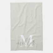 家族パーソナライズされた名キッチンハンドタオル キッチンタオル (縦)