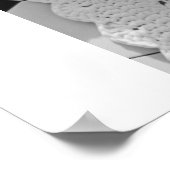 家族パーソナライズされた名コラージュ写真ギフト ポスター (角)