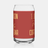 家族パーソナライズされた名コーヒー ガラス缶 (右)