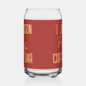 家族パーソナライズされた名コーヒー ガラス缶 (左)