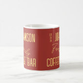 家族パーソナライズされた名コーヒー コーヒーマグカップ (中央)