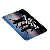 家族パーソナライズされた名付き家族写真 マグネット (右側)