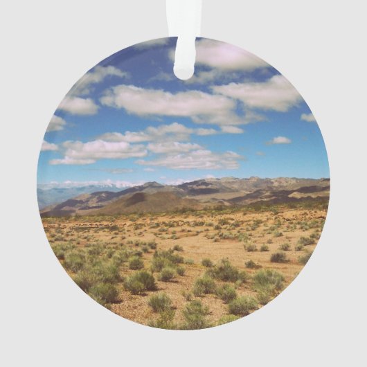 家族パーソナライズされた夏道旅行の写真 オーナメント (裏面)