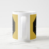 家族パーソナライズされた懇親会用の巨大コーヒーマグ ジャンボコーヒーマグカップ (裏面)