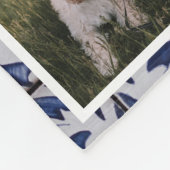 家族パーソナライズされた11写真カスタムコラージュ フリースブランケット (角)