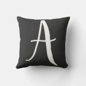 家族パーソナライズされた4枚の写真コラージュテンプレート クッション (裏面)