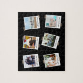 家族パーソナライズされた6フォトカスタムコラージュ ジグソーパズル (縦)