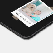 家族パーソナライズされた6フォトカスタムコラージュ デスクマット (コーナー)