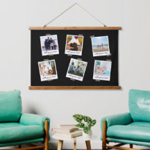 家族パーソナライズされた6フォトカスタムコラージュ