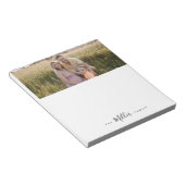 家族パーソナライズされた ノートパッド (アングル)