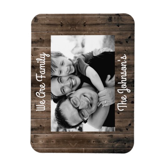 家族パーソナライズされた マグネット (縦)