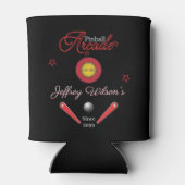 家族パーソナライズされた/人ピンボール 缶クーラー (裏面)