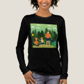 家族ピクニック トライブレンドTシャツ (正面)