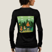 家族ピクニック トライブレンドTシャツ (背面)