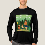 家族ピクニック トライブレンドTシャツ (正面)