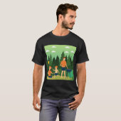 家族ピクニック Tシャツ (正面フル)