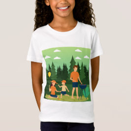 家族ピクニック Tシャツ