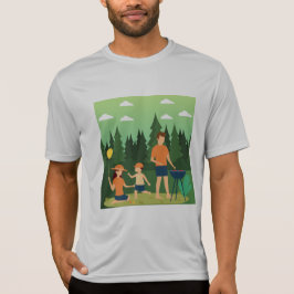 家族ピクニック Tシャツ
