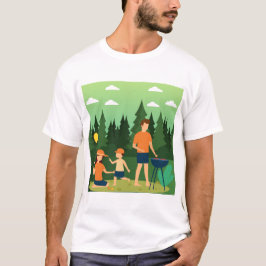 家族ピクニック Tシャツ