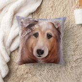 家族フレンドリーコリー クッション (ブランケット)