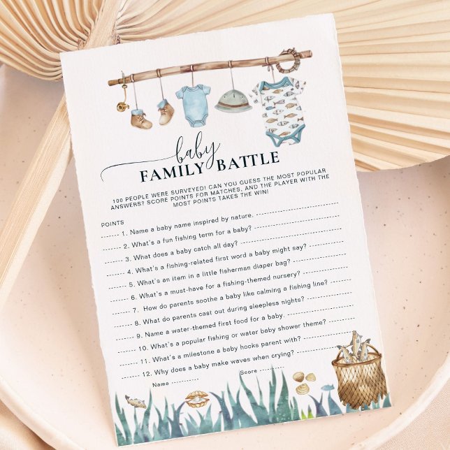 家族ベビーバトルリールおもしろい漁師シャワーゲーム (クリエイターアップロード済み)