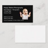 家族ベビーポートレート写真家 名刺 (正面/裏面)