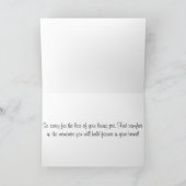 「家族ペット」の同情証の紛失 カード (内部)