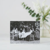 家族ポートレートの作家レオN.トルストイ ポストカード (スタンド正面)