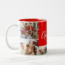 家族メリークリスマスハッピーニューイヤー4枚