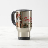 家族メリークリスマスハッピーニューイヤー4枚 トラベルマグ (正面左)