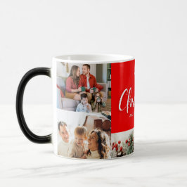 家族メリークリスマスハッピーニューイヤー4枚 モーフィングマグカップ