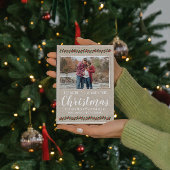 家族メリークリスマスホリデー妊娠フォトカード シーズンカード