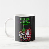 家族モダンお洒落のクリスマス音楽 コーヒーマグカップ (左)