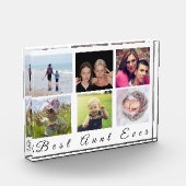 家族モダンと6枚の写真最高のとのコラージュ フォトブロック (左)