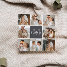 家族モダンのコラージュ写真とギフトパーソナライズされた