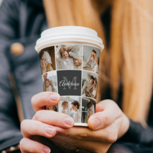 家族モダンのコラージュ写真とギフトパーソナライズされた