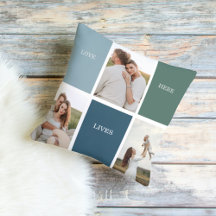 家族モダンのコラージュ写真 |愛ここに住む